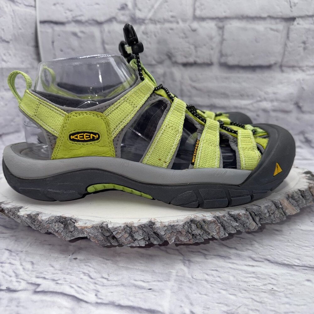Keen Newport H2 Hiking Sport Waterproof Sandals Women's Size 8.5 Lime Green - Picture 4 of 12